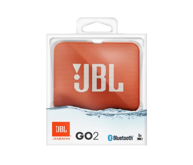 JBL GO 2 Pomarańczowy - 427973 - zdjęcie 4